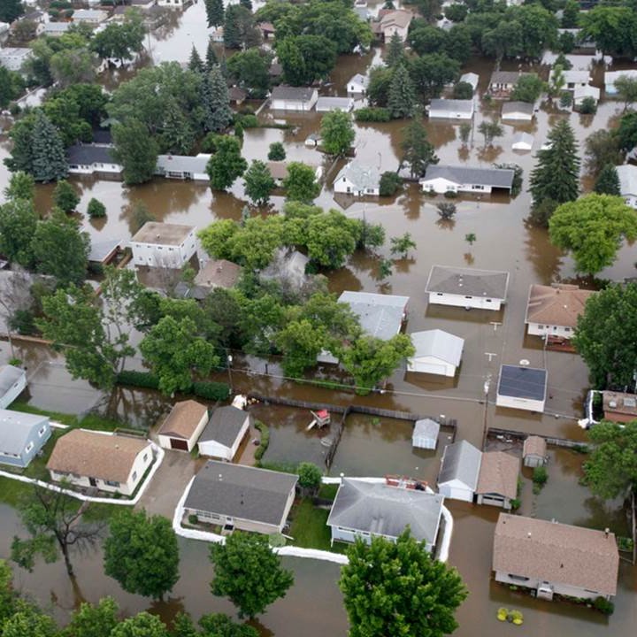 Flood study and prepare report of development sites