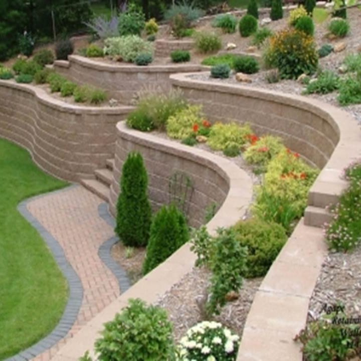 Retaining wall design
