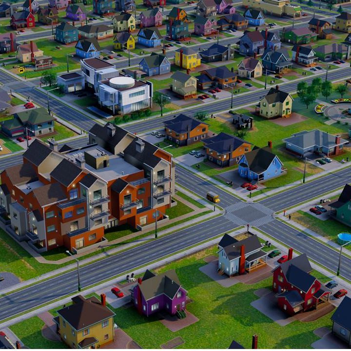 Residential, commercial and industrial subdivision developments